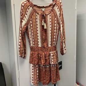 Cute Boho Mini-dress